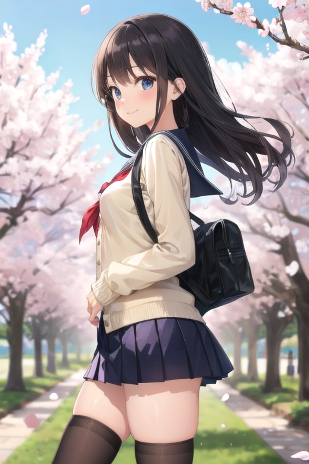 また先輩と一緒に学校に行けますね