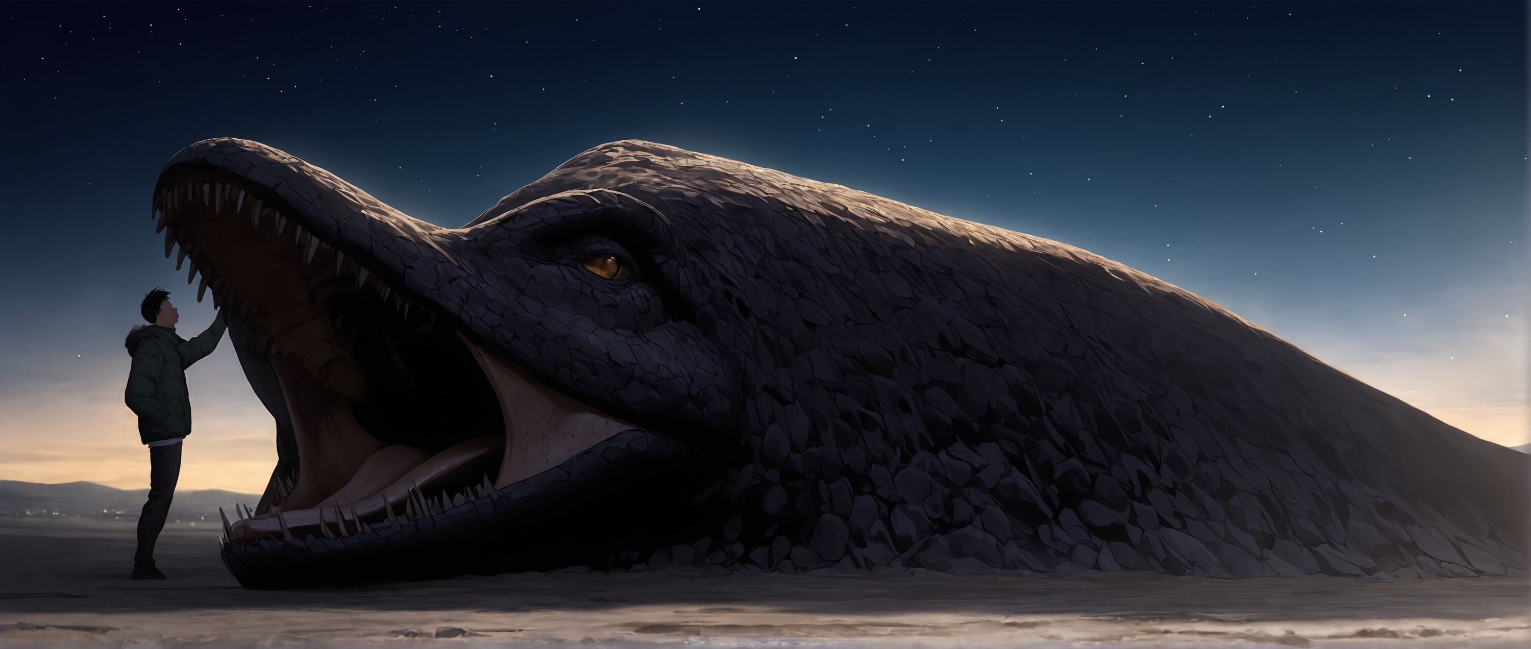 自衛隊対怪獣特殊作戦群が駆除した一匹 | の人気AIイラスト・グラビア