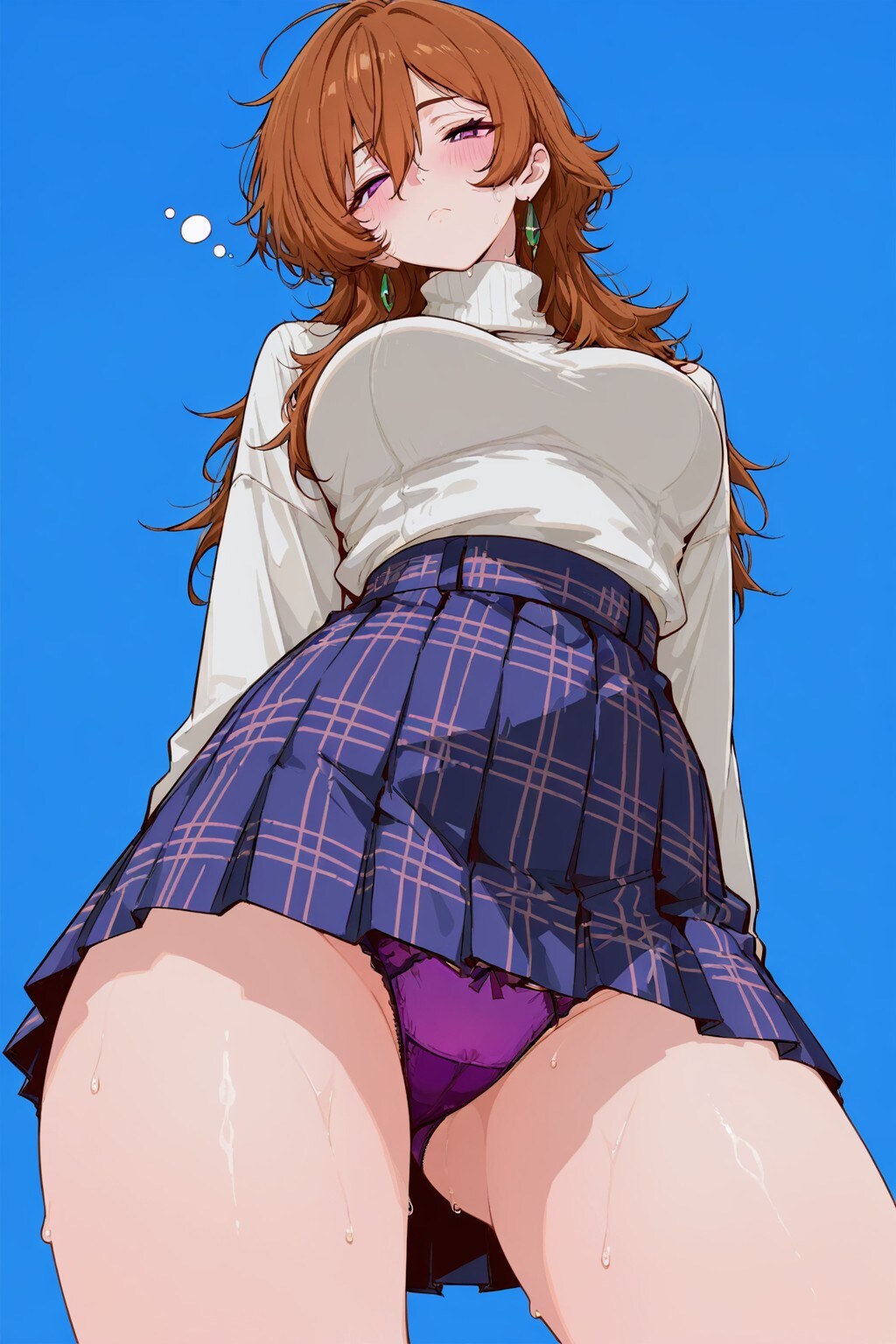 たーとるねっくニットパンチラ04