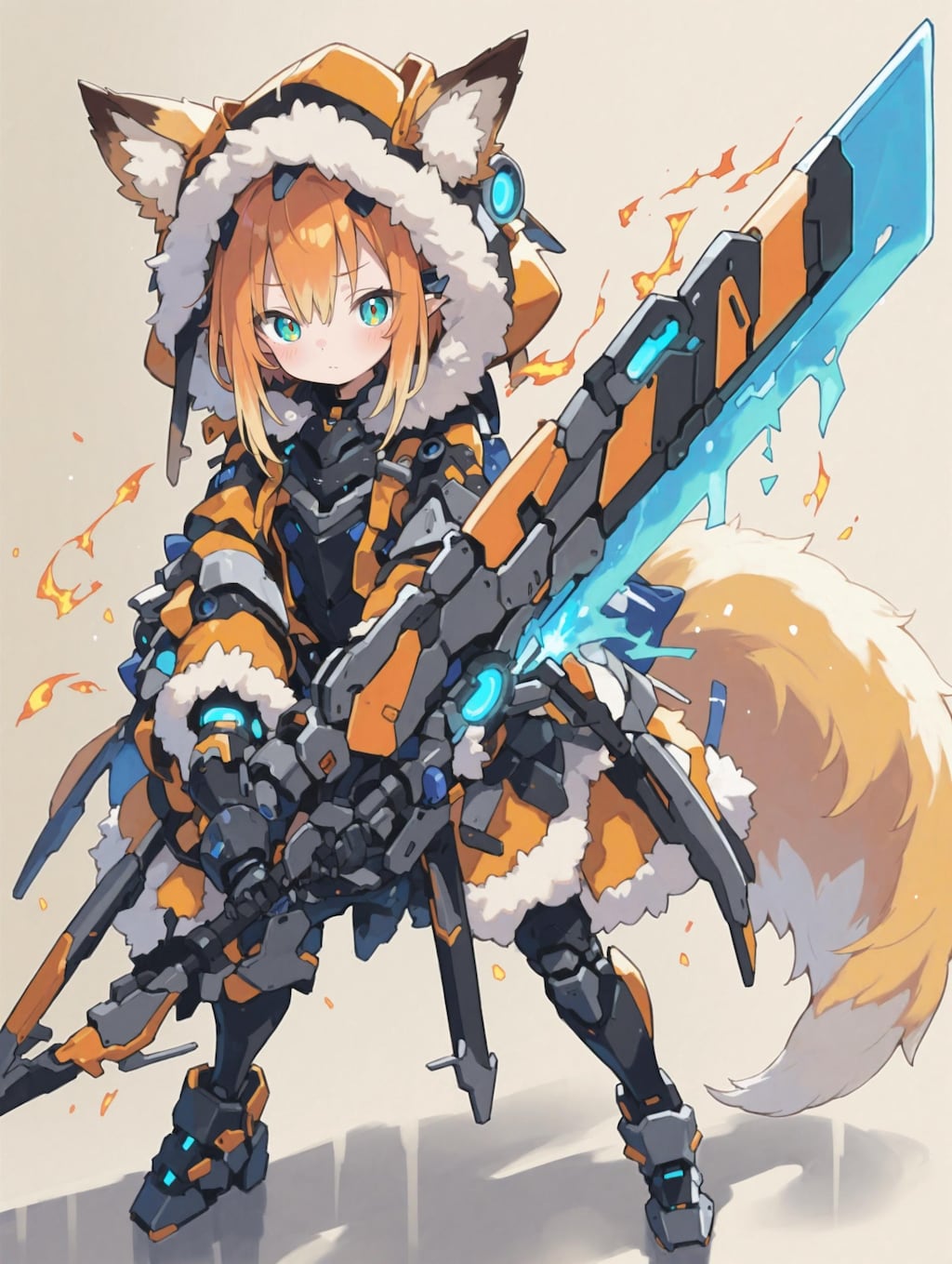 狐火流メカ大剣術