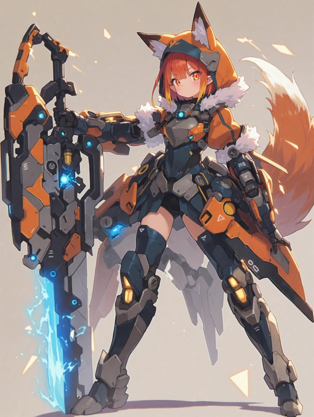 狐火流メカ大剣術