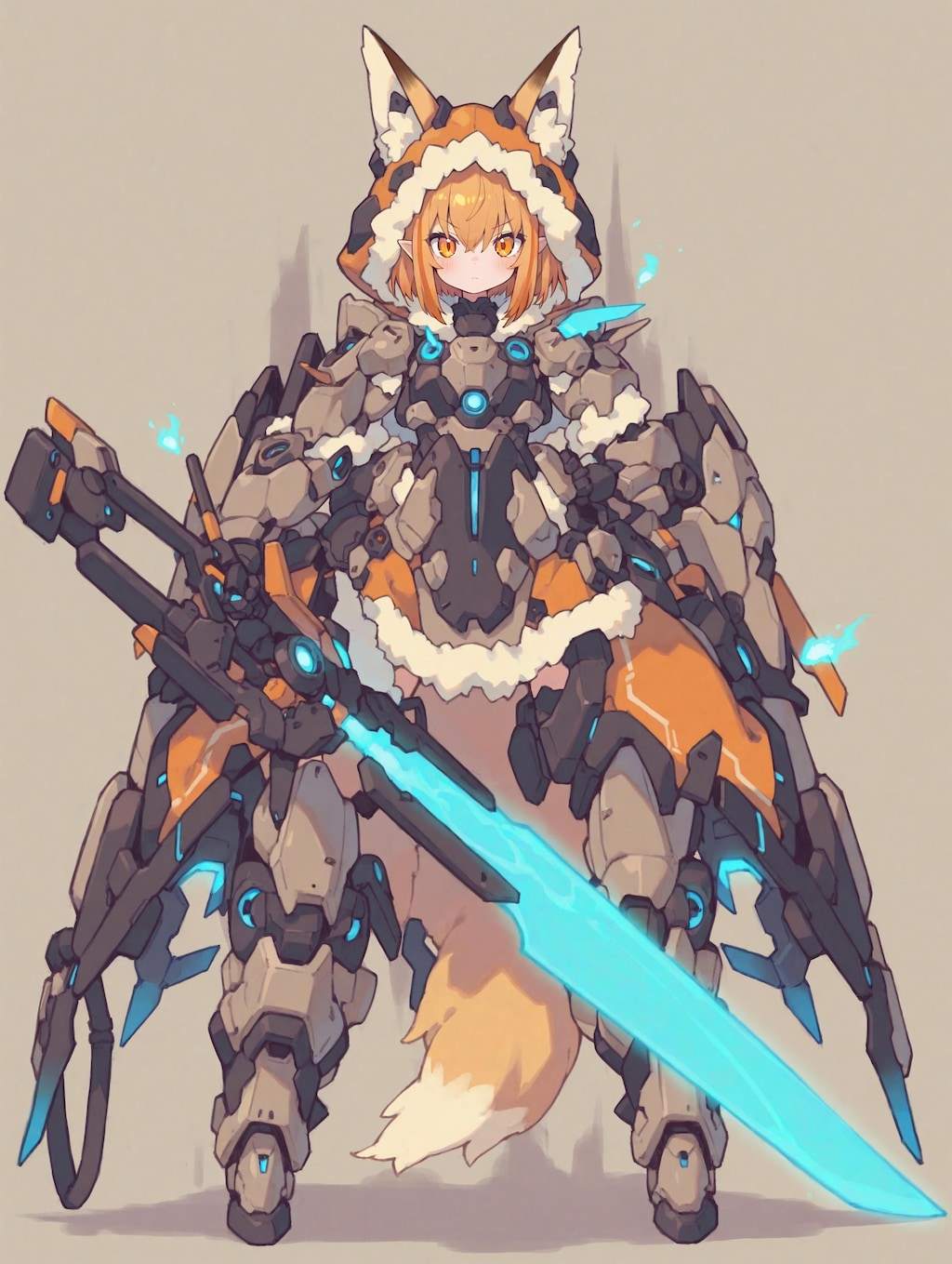 狐火流メカ大剣術