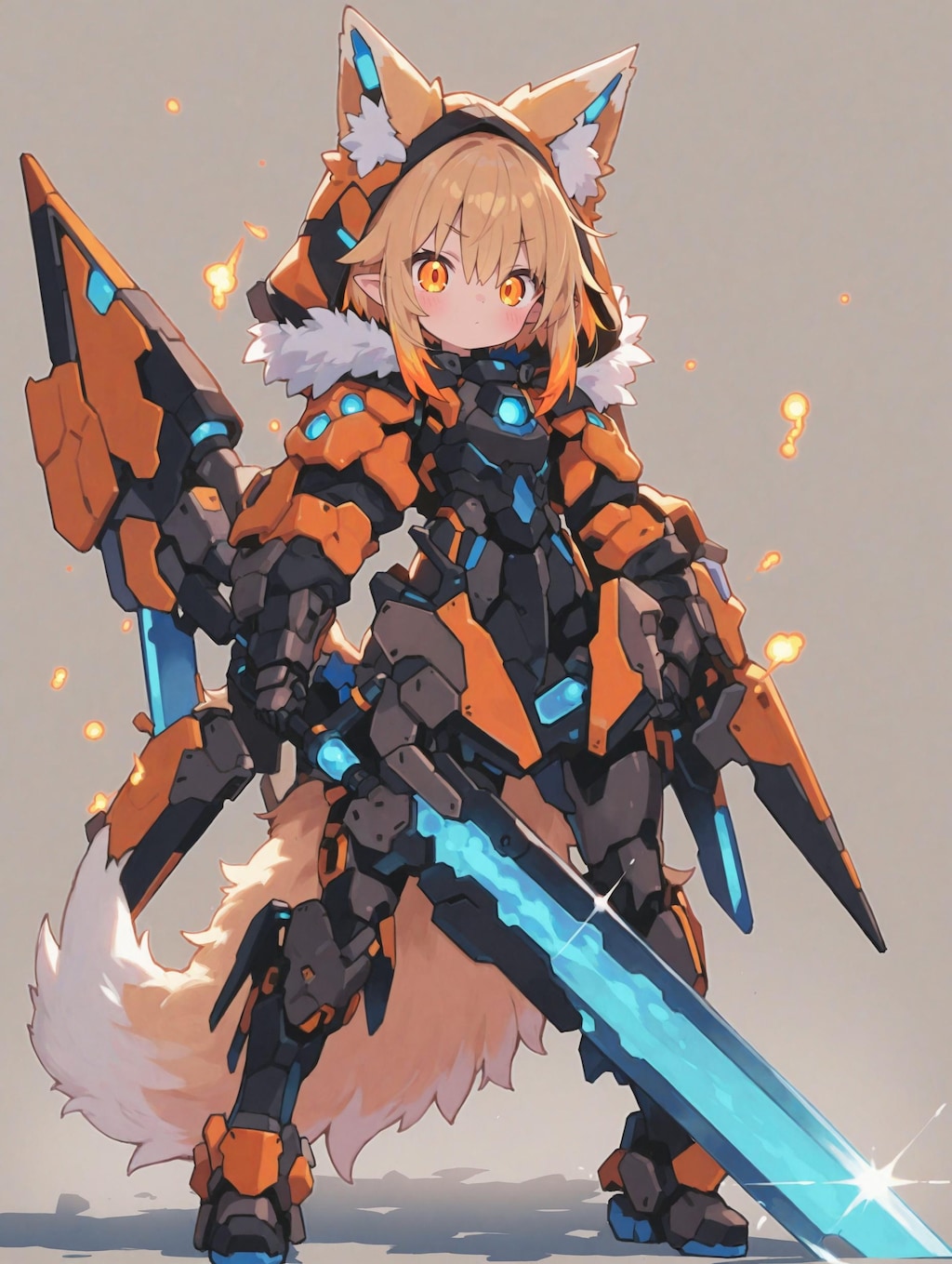 狐火流メカ大剣術