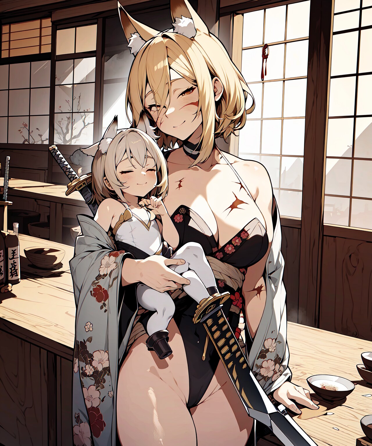 【失敗作】子連れ狐