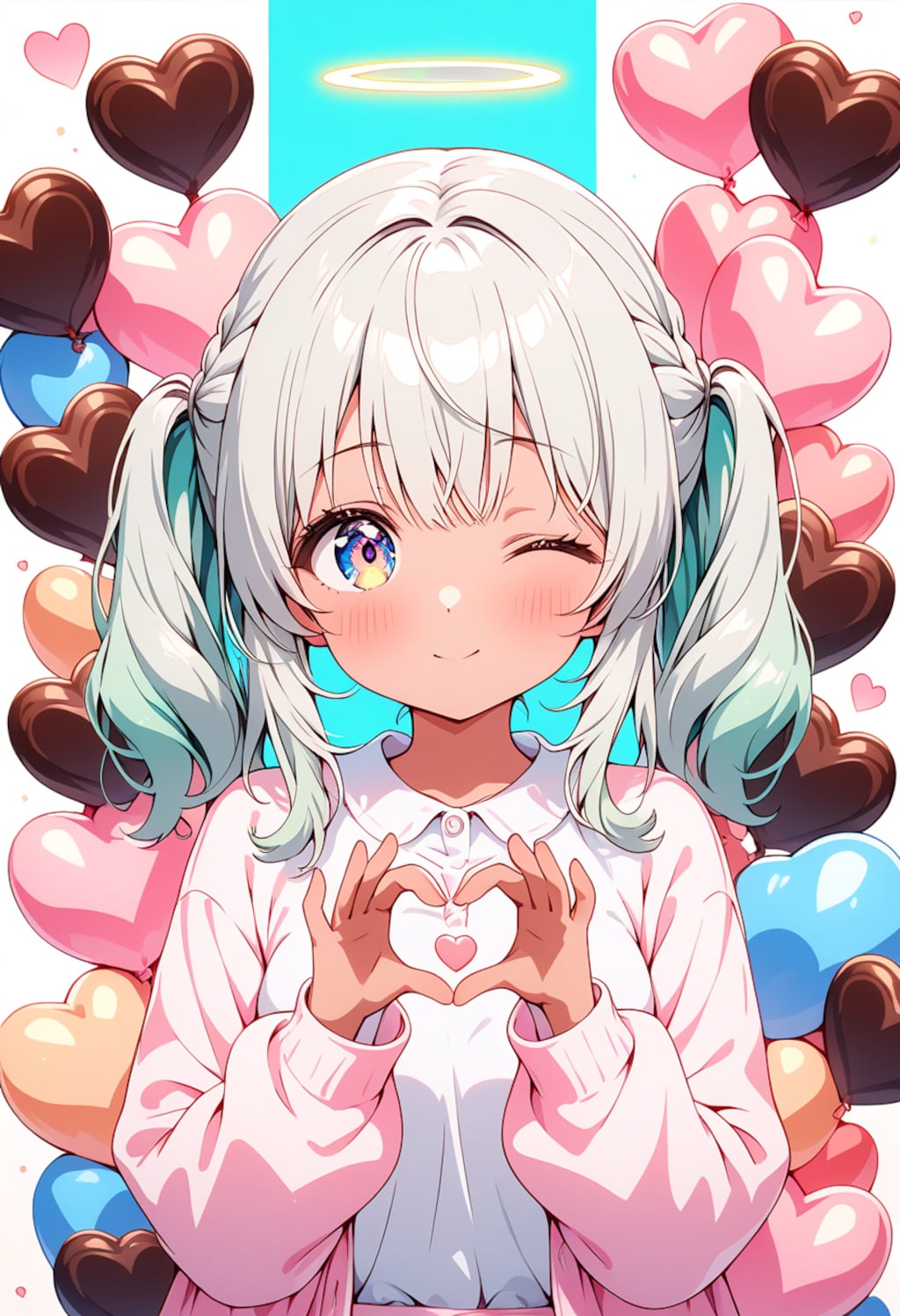 バレンタインデーの時のイラスト8