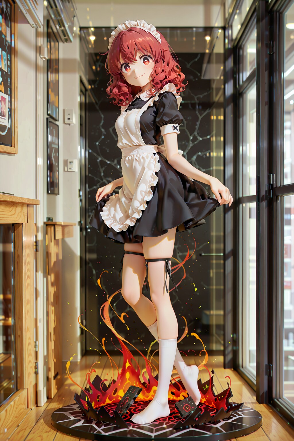 闇堕ちメイドさんフィギュア YA02