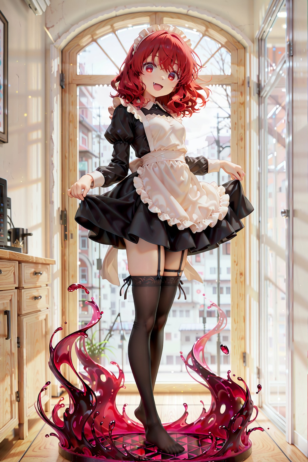 闇堕ちメイドさんフィギュア YA02