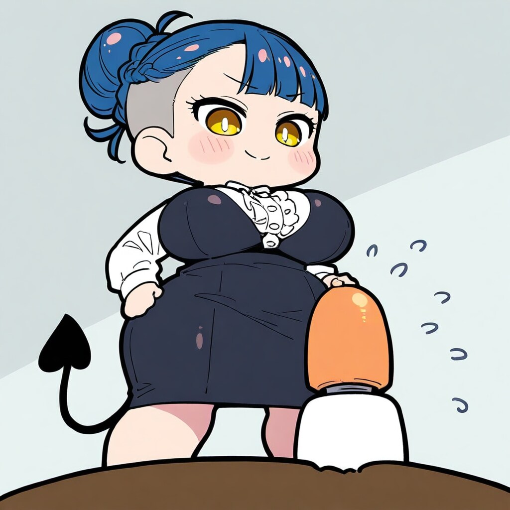 前衛的な髪型