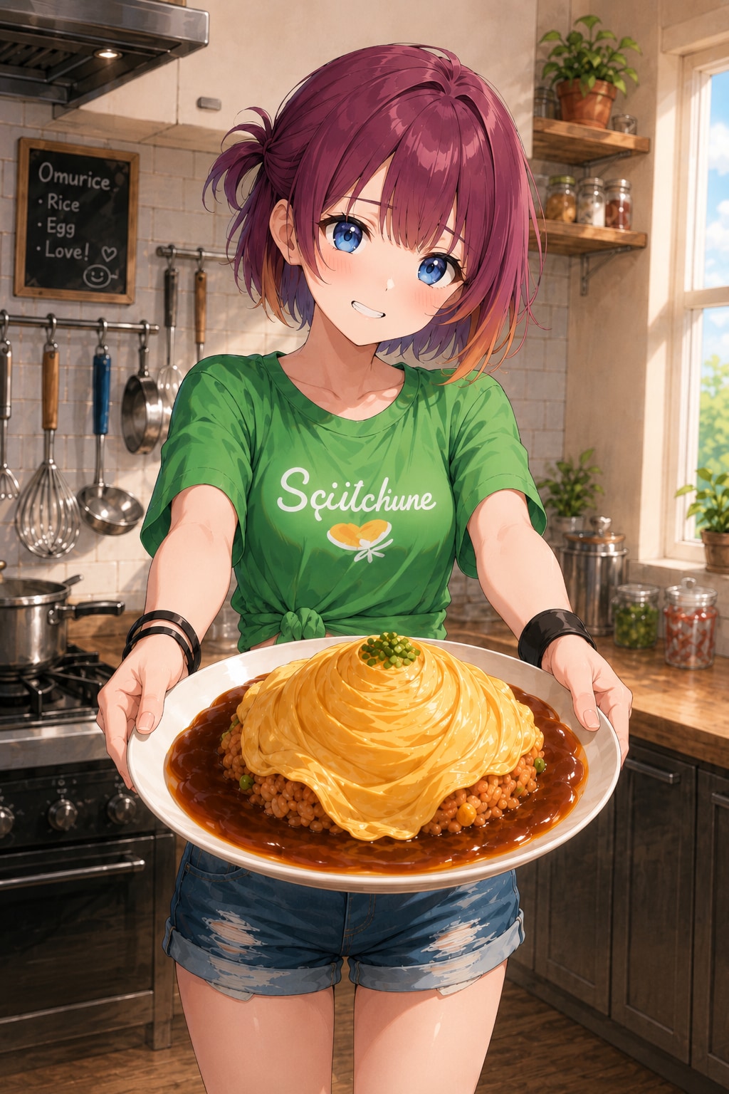 ドレス・ド・オムライスをどうぞ