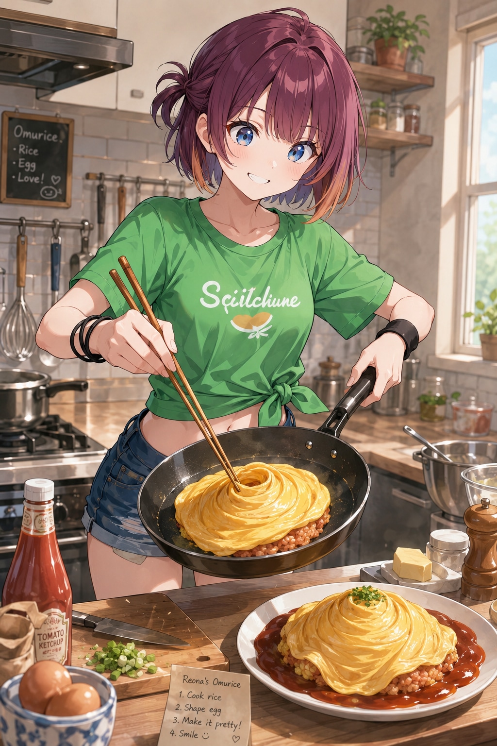 ドレス・ド・オムライスをどうぞ