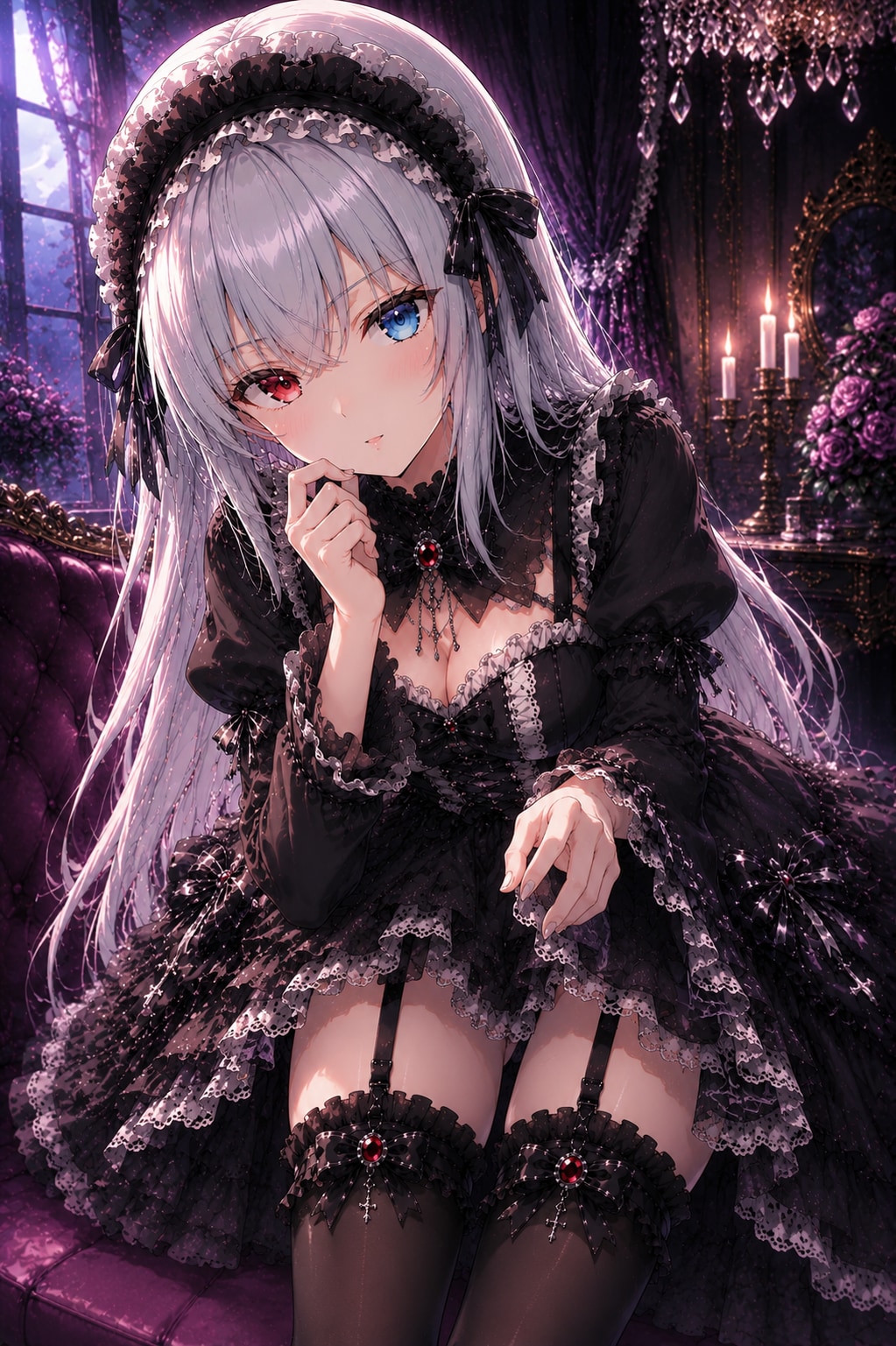 月夜に微笑む魔王ルミナス・バレンタイン