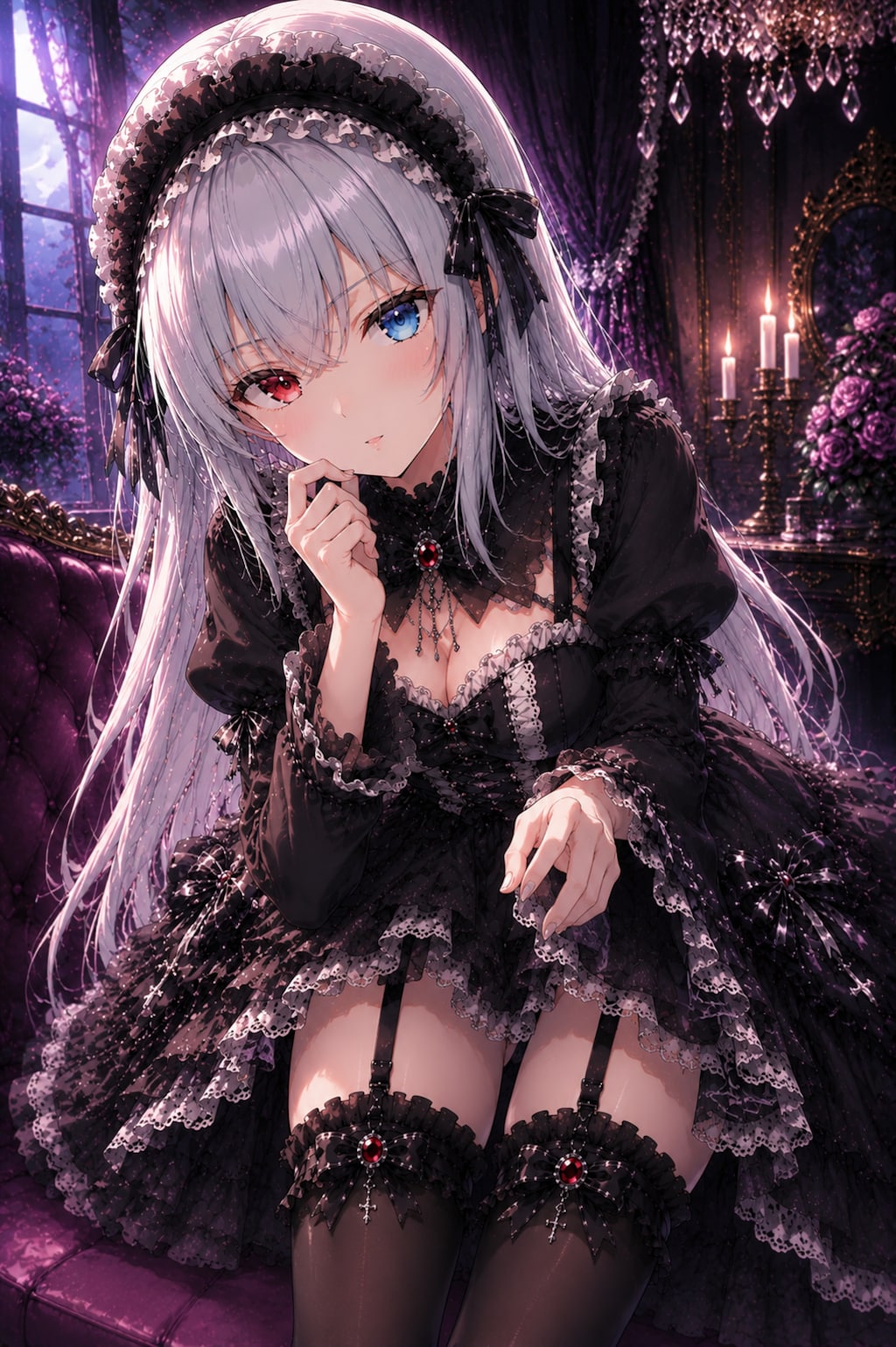 月夜に微笑む魔王ルミナス・バレンタイン