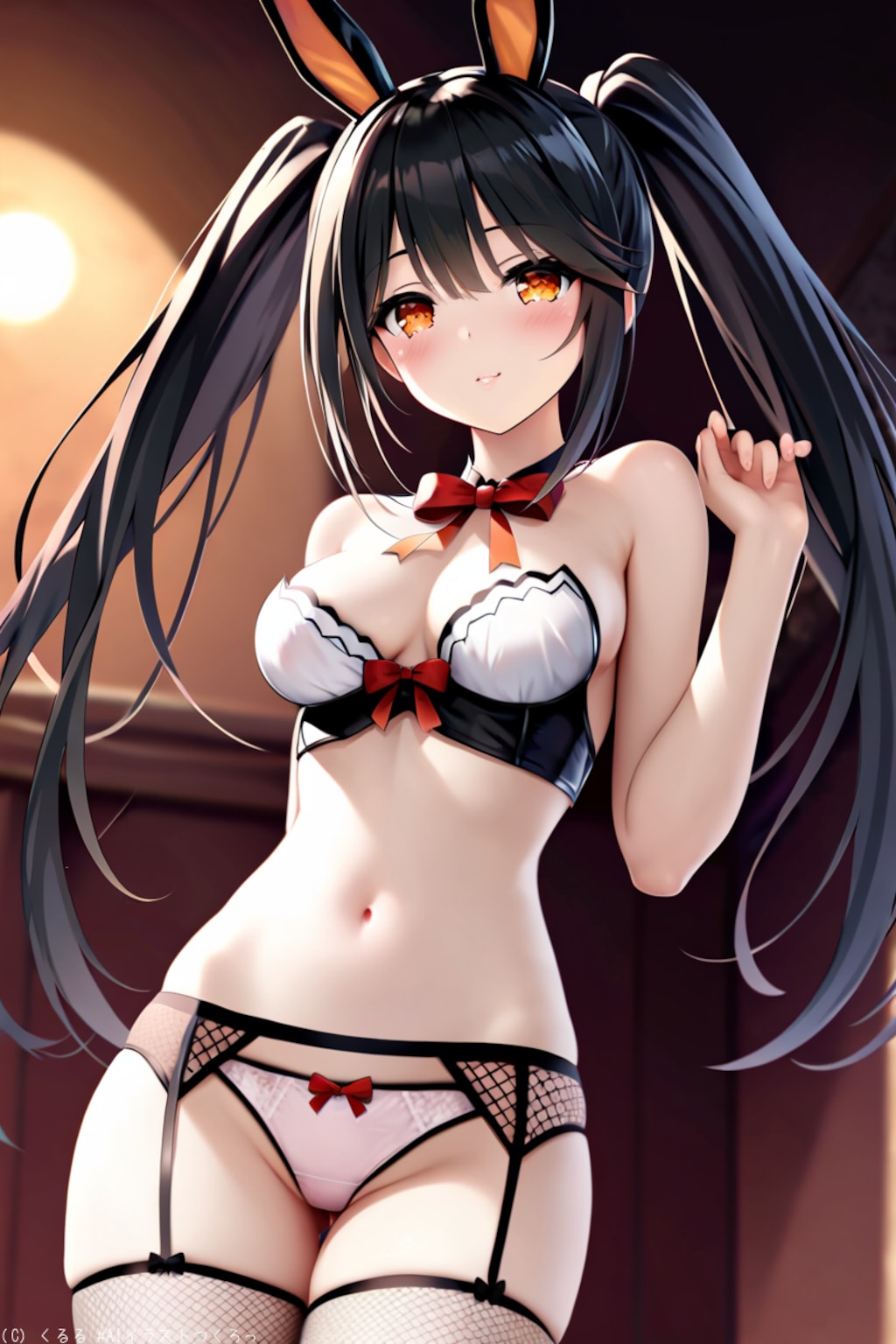 R17+ ガーターベルト加えたbunnyスタイル