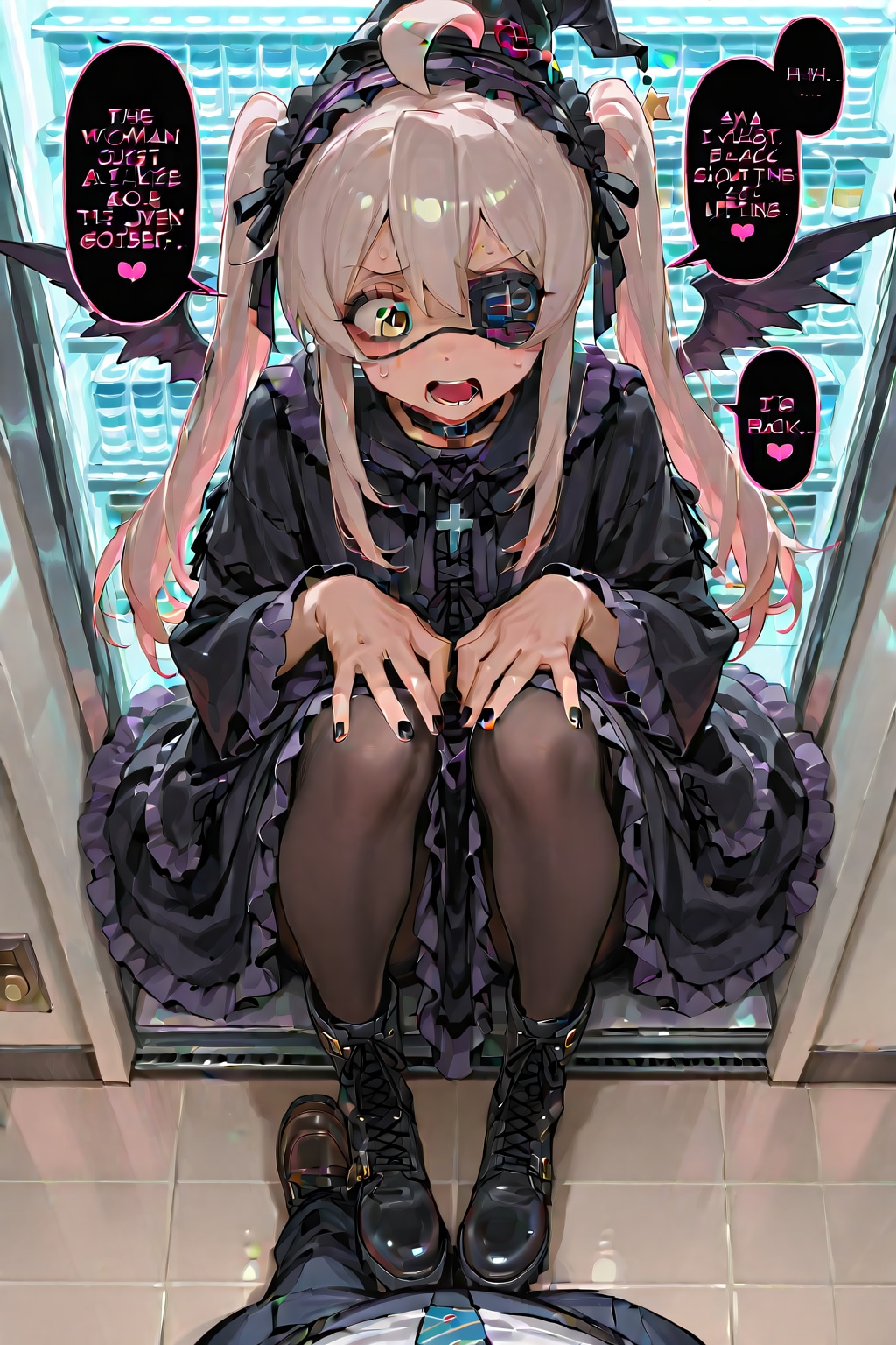 なんか知らんけど深刻な状況に追い込まれた魔女まひろ