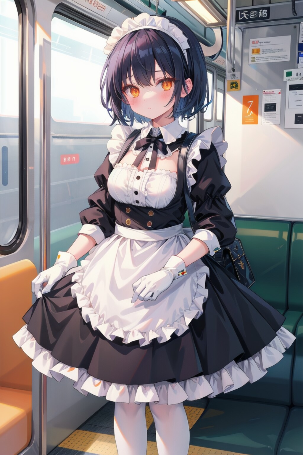 電車通勤メイド