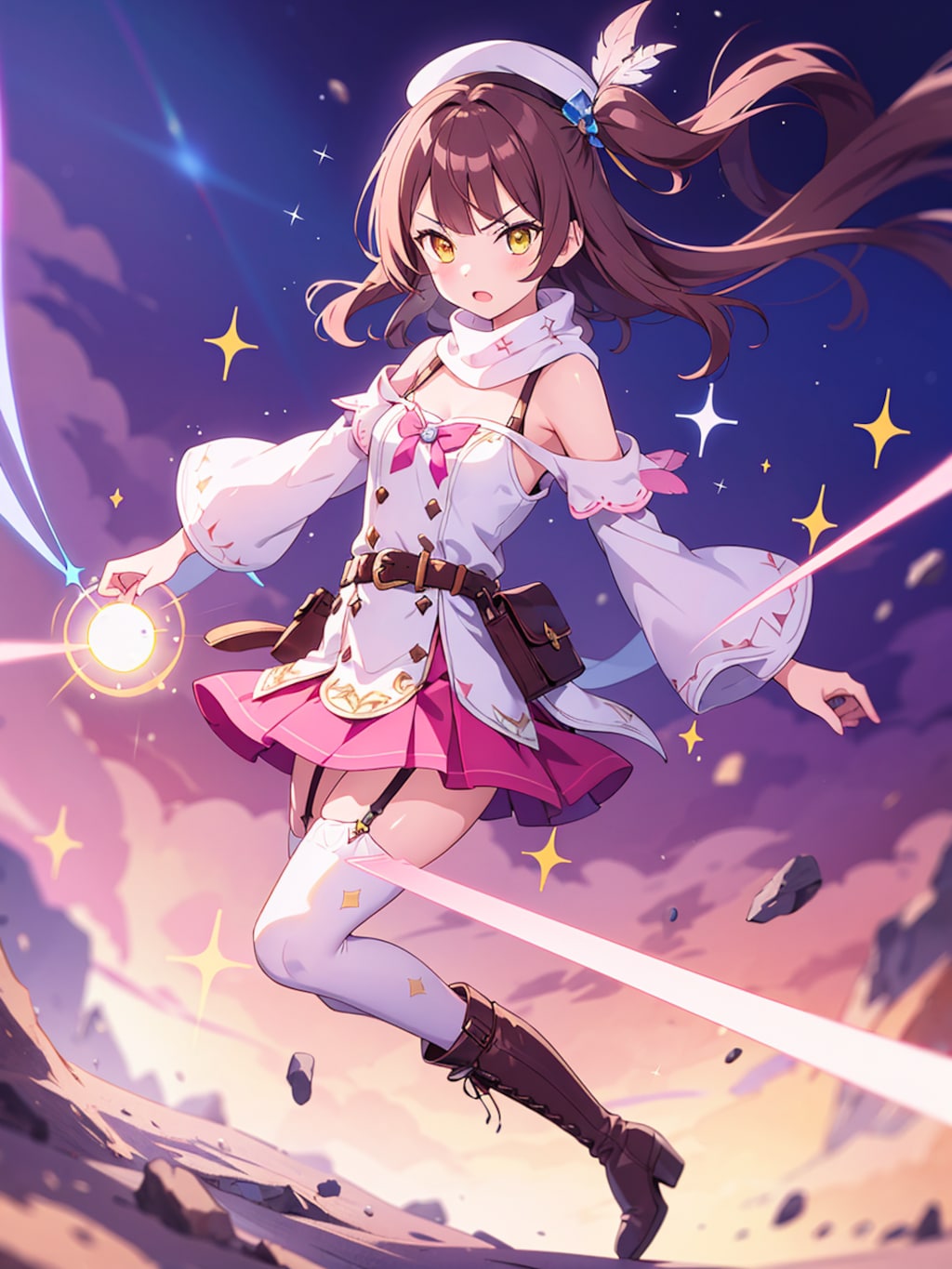 吟遊詩人キャラメルの戦い方