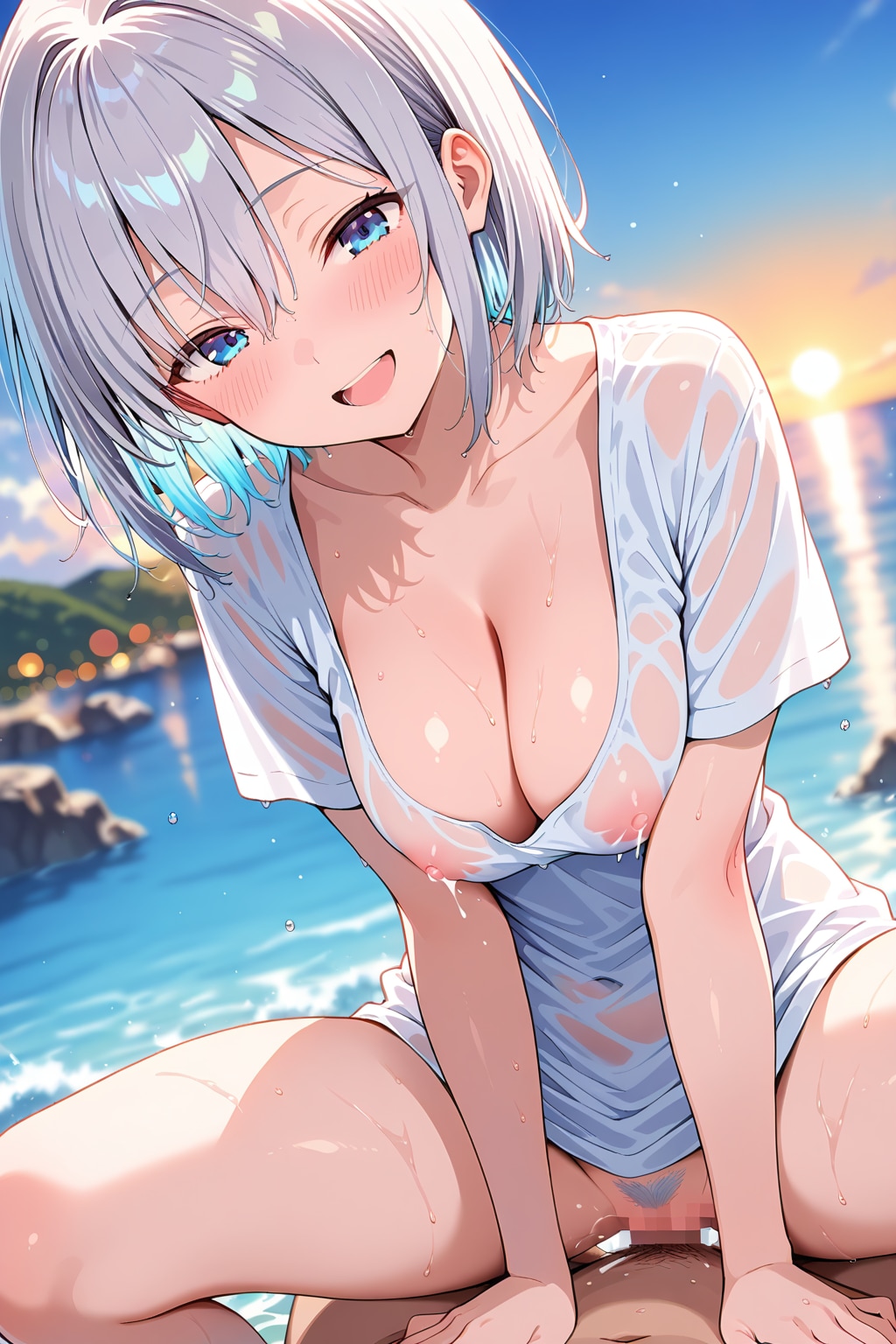 元気な銀髪ちゃん22（H）