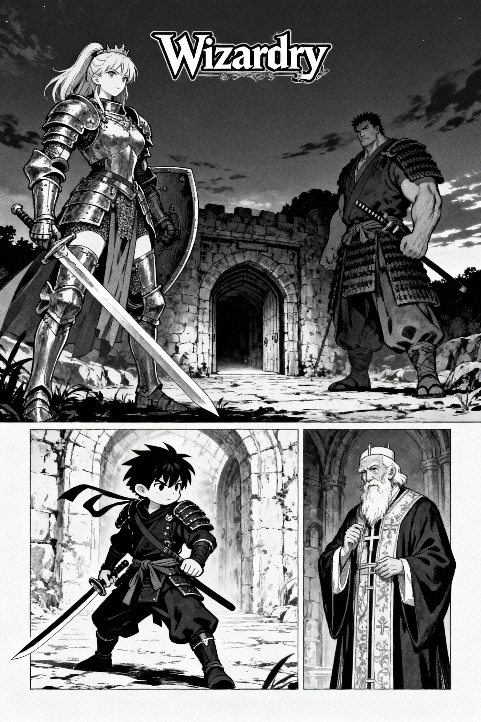 リスペクト:ウィザードリィ 実験UP | の人気AIイラスト・グラビア