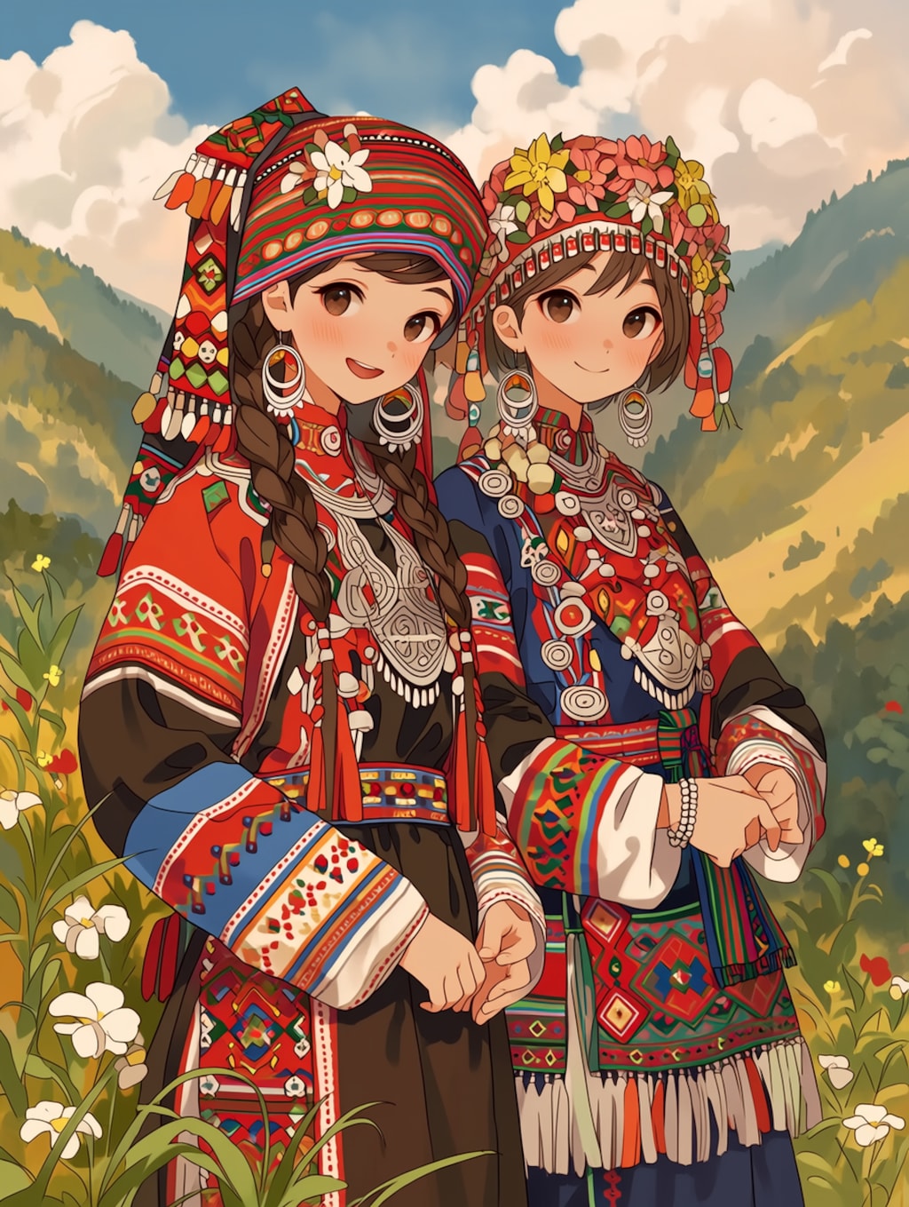 草原少女203