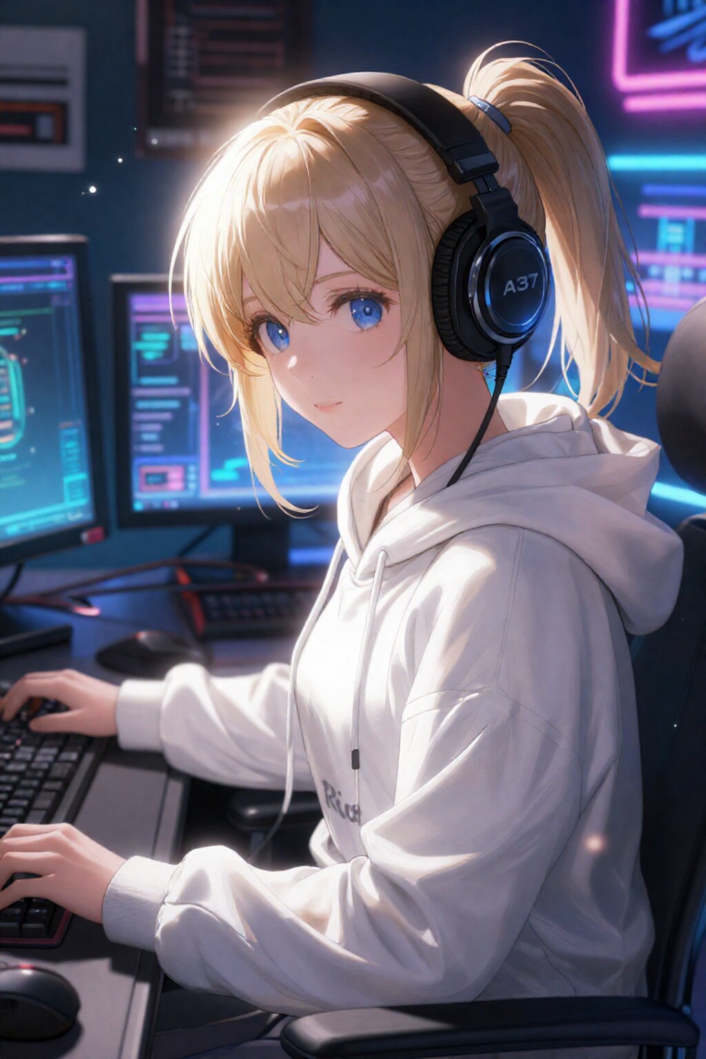 創作中