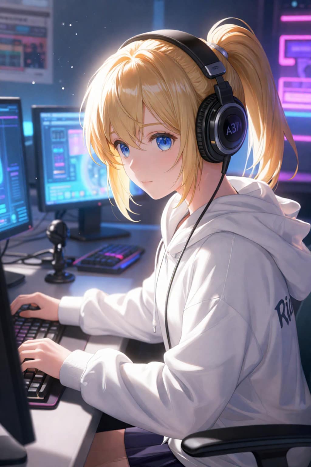 創作中