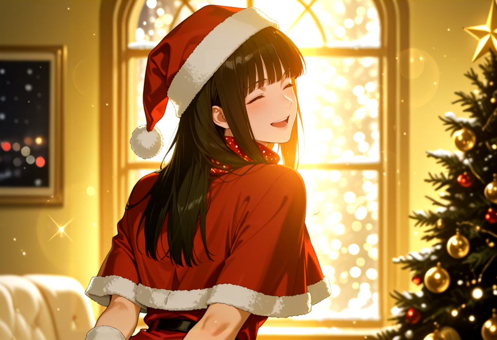Xmas happy smile