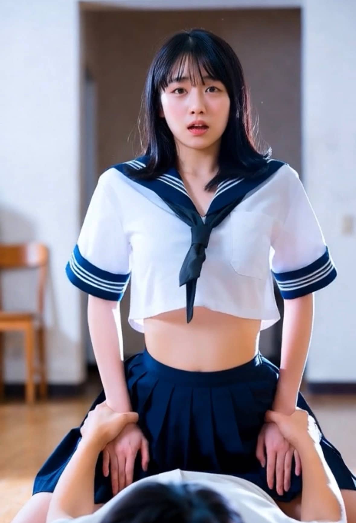 制服美少女と性交