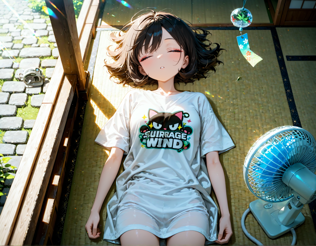 田舎の家でお昼寝