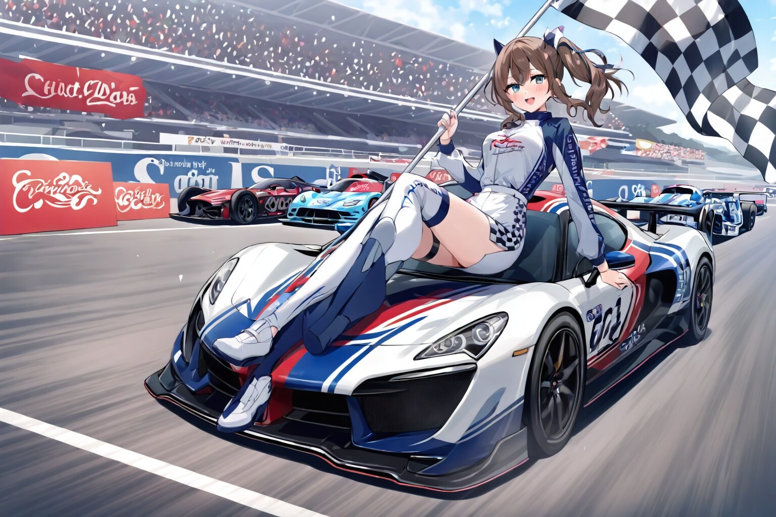 チェッカーフラッグ