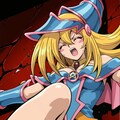 壁に叩きつけられるブラックマジシャンガール 2枚目