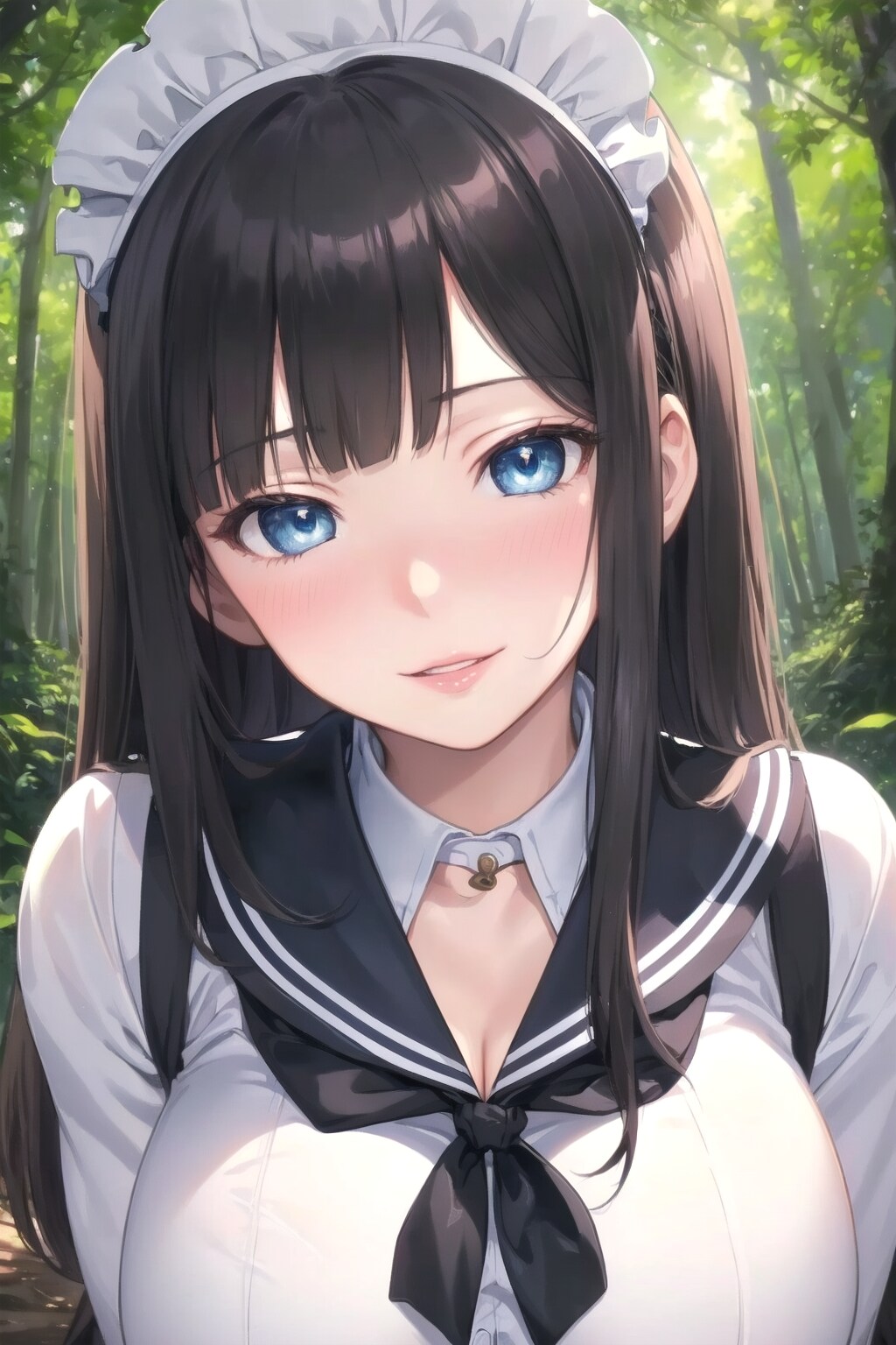 森のお散歩楽しいですね♡