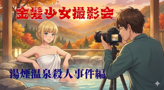 金髪少女撮影会シリーズ最新作　湯煙温泉殺人事件編