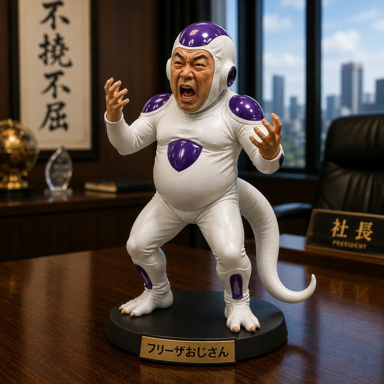 フリーザおじさんのフィギュア