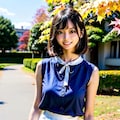女子大生の初秋コーデ 3枚目