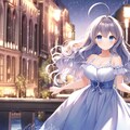 銀髪美少女♪ 3枚目