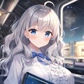 銀髪美少女♪ 4枚目