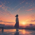 黄昏 2枚目