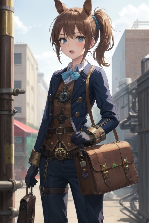 馬配達員さん