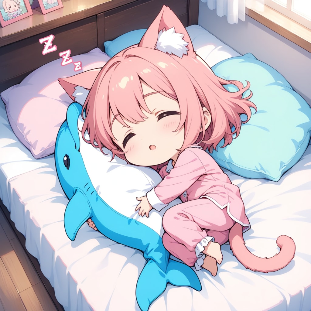 おはようにゃん💤 | の人気AIイラスト・グラビア