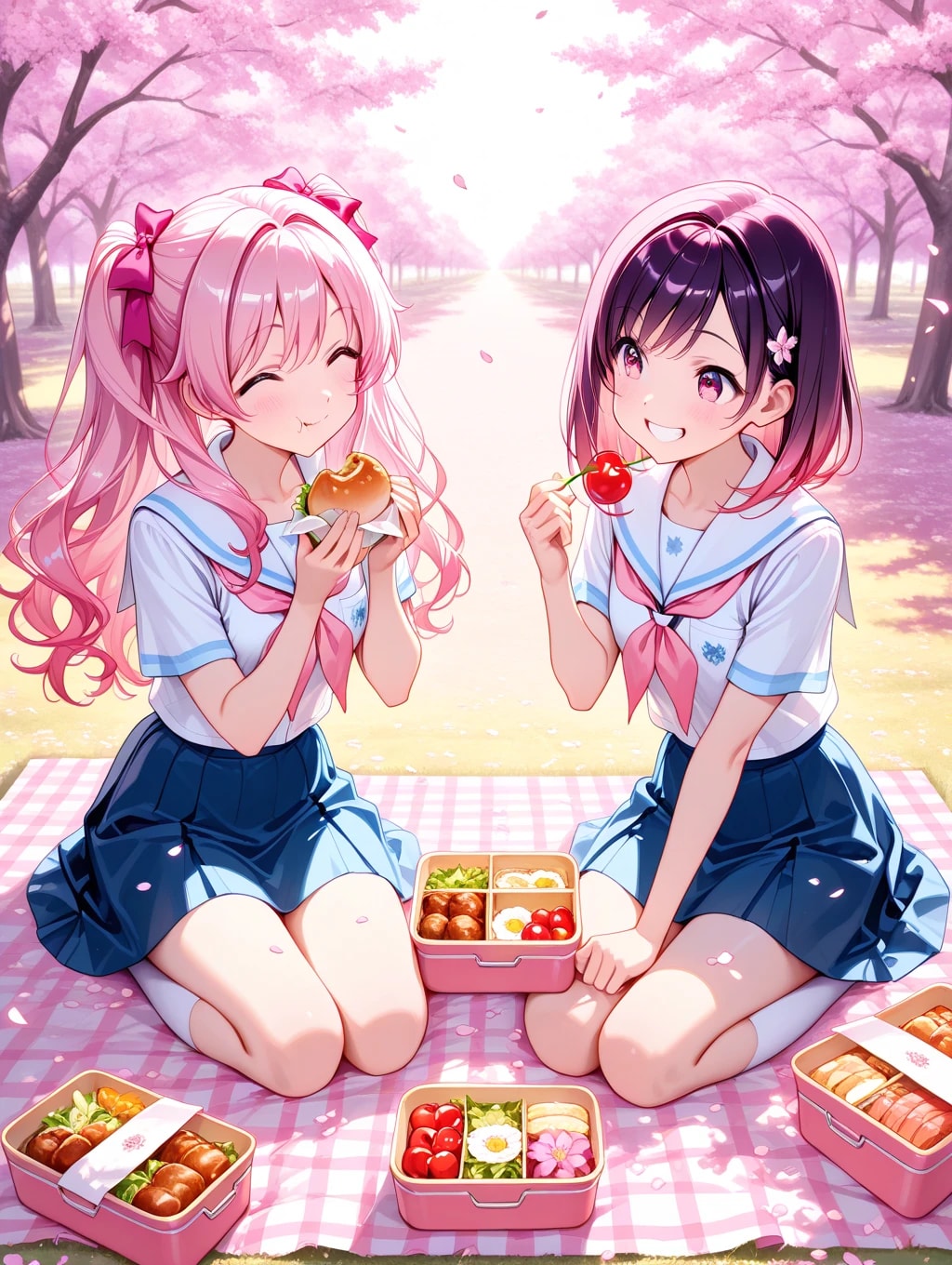 お弁当 | の人気AIイラスト・グラビア