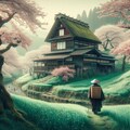 草の戸も住み替はる代ぞ雛の家 3枚目