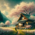 草の戸も住み替はる代ぞ雛の家 4枚目
