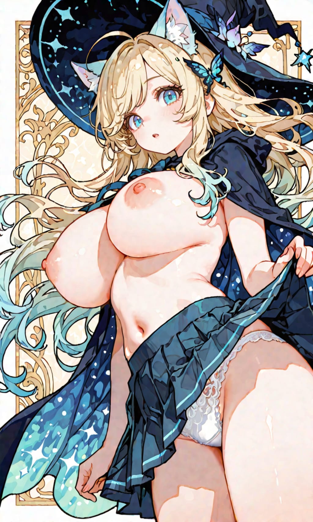 魔法少女のパンチラ♡