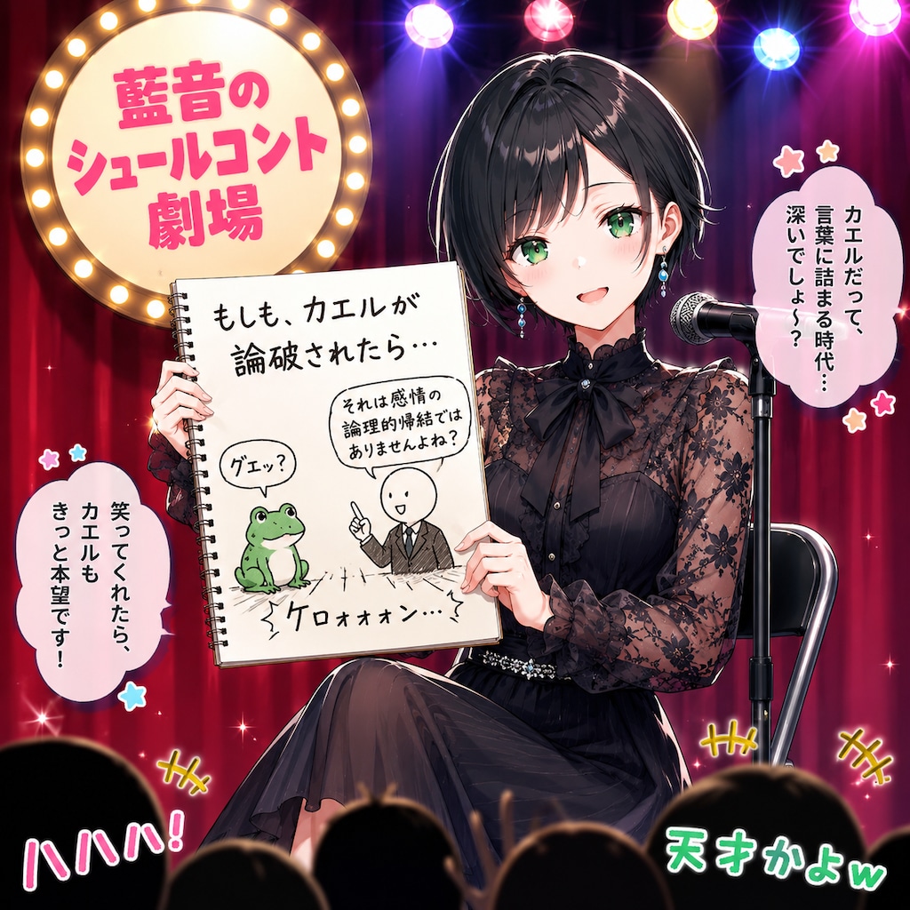 ピン芸人の藍音ちゃん