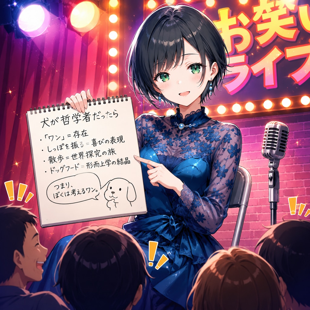 ピン芸人の藍音ちゃん