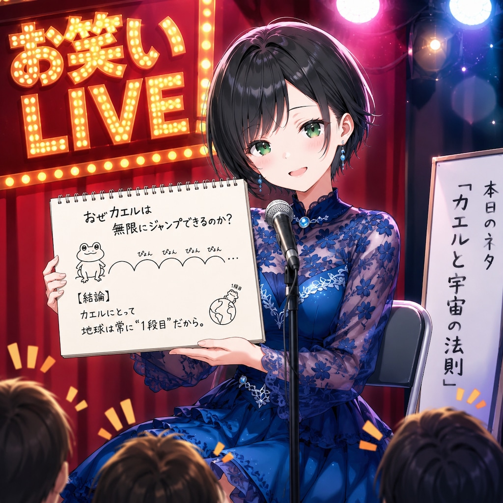 ピン芸人の藍音ちゃん