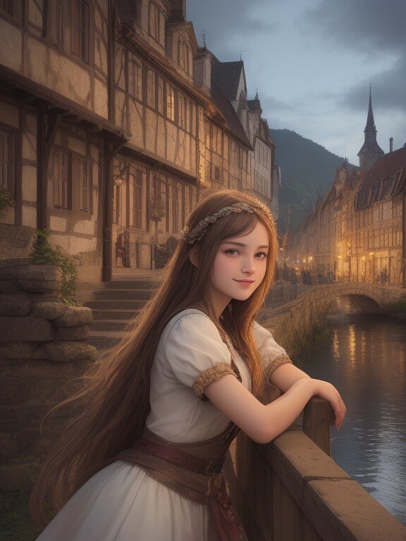 異世界アースガルズの少女