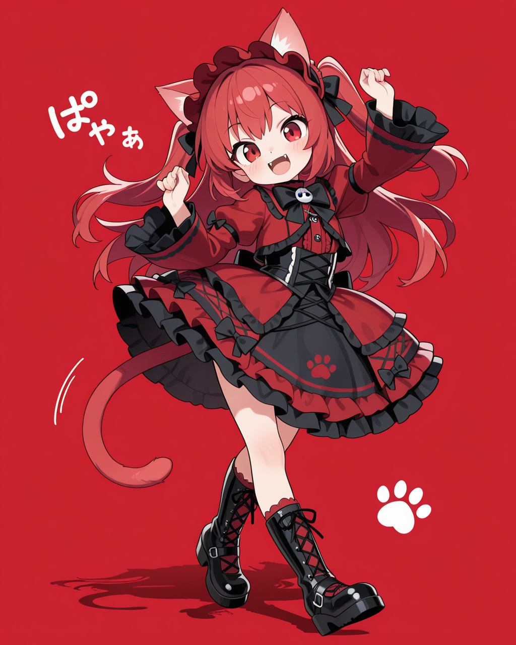 赤ねこちゃん♡