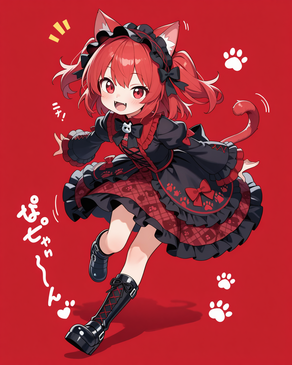 赤ねこちゃん♡