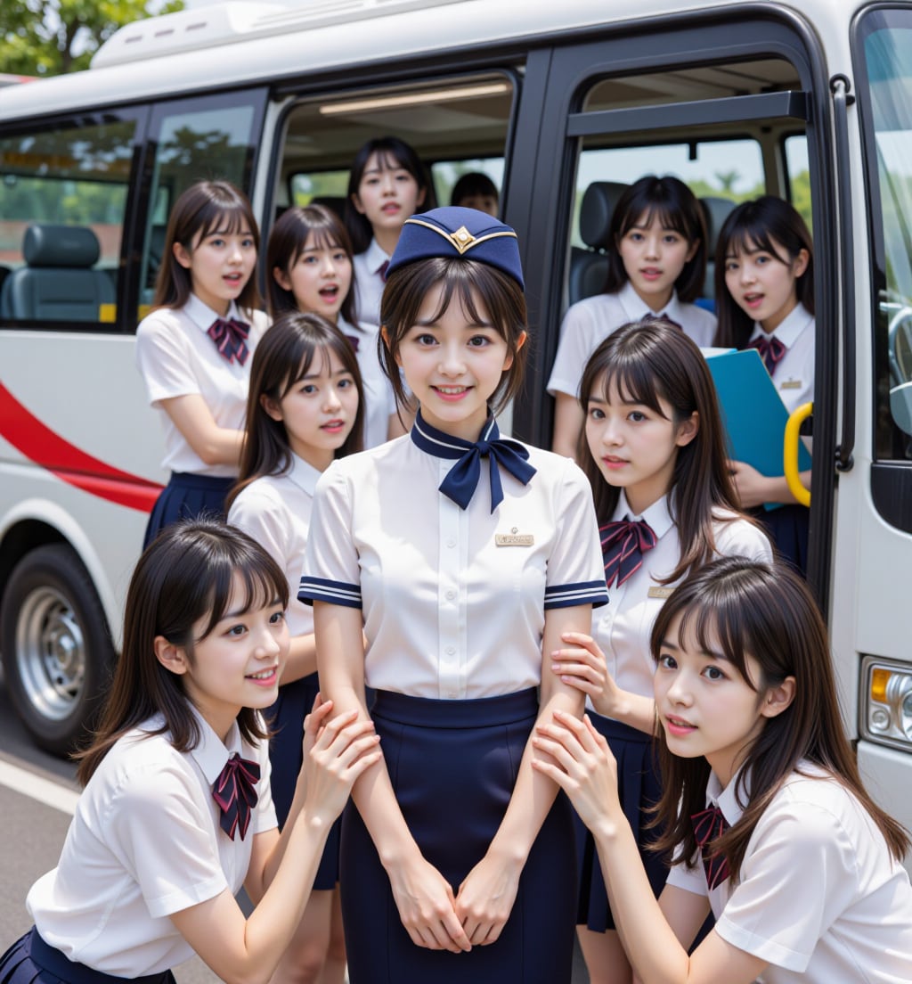 修学旅行の思い出～モテモテのガイドさん